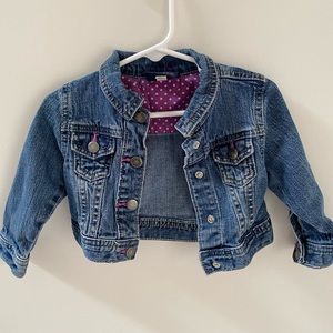 Genuine Kids from OshKosh Denim Jacket, baby girl 12 months